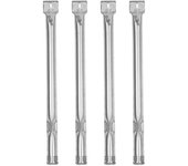 4pcs Tubos quemadores de parrilla de acero inoxidable Reemplazos de tubo de elemento de barbacoa Tubos quemadores de parrilla de gas - Snngv