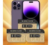 R-sim18 Club Rsim Club R-simclub Cpu Desbloqueo de la tarjeta Sim Pegatina de la tarjeta SIM para Rsim onesize