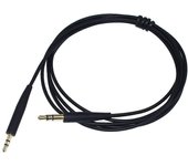 Para cable de auriculares QC35 QC25 QC35 II QC45 Soundtrue Audio Cable 3.5 a 2.5 Cable de grabación de par portátil, negro