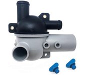 Conjunto de carcasa de distribución de agua de drenaje manual 863631T1 para Mercury Mercruiser Intraborda, 4.3,5.0,5.7,6. BlackGrey