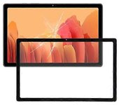 Para Samsung Galaxy Tab A7 10.4 2020 SM-T500 / T505 Pantalla frontal Lente de vidrio exterior Negro