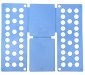 unbrand Tablero plegable de ropa de plástico Carpeta de lavandería para niños Tablero plegable de camisa Herramienta de almacenamiento para el hoga...