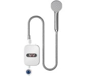 3500w pequeño calentador de agua eléctrico instantáneo juego de ducha