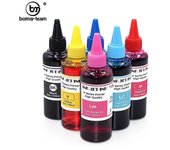 Tinta única de sublimación de pigmento de tinte de 100 ml x 6 colores para impresoras Epson R270 1290 R230 R330 1390 1400 1500w R390 R260 R380 RX59...