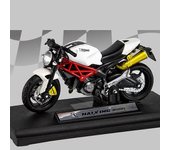 Escala 1:18 Ducati Monster 795 Figuras de motocicleta de aleación Diecasts Juguete SportBike Racing Model Réplicas Coche Recoger Regalo para Niños ...