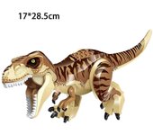 Figuras de dinosaurios, Bloques de T-Rex Indominus, Bloque de dinosaurio grande, Fiesta de cumpleaños para niños Tyrannosaurus rex