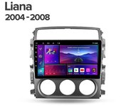 Para Suzuki Liana 1 2004 - 2008 Radio del coche Reproductor de vídeo multimedia Navegación GPS Android No 2din
