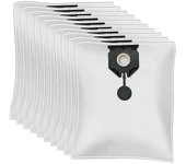Bolsa de aspiradora de 10 piezas compatible con 2.889-154.0 Aspiradora de bolsa para (NT30/1) Nt 30/1 Ap-Tact,Te