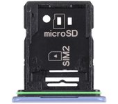 Bandeja SIM + tarjeta Micro SD original para Sony Xperia 10 III Azul