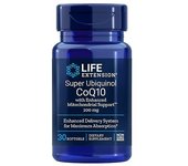 Life Extension Super Ubiquinol CoQ10,200 mg, Apoyo Mitocondrial Mejorado 30 cápsulas blandas (Paquete de 1)