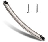 DE94-02933A manija de puerta de microondas, para microondas, pieza de repuesto para DE64-02522A, AP5622966, PS42 Plata