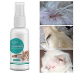Predeterminado Pet Cat Dog Tratamiento de tiña Spray Pet Dog Skin Care Spray Uso externo Z33223