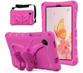 Para Xiaomi Redmi Pad SE 4G 8.7 pulgadas Funda Butterfly Kickstand EVA Tablet Cover con Correa para el Hombro g20241409113 Multicolor Style A