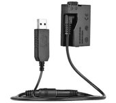 Dr-e8 Dummy Batería Compatible Canon Eos 550d 600d 650d 700d DSLR Cámaras