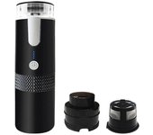 Cafetera inalámbrica portátil, café eléctrico USB para café molido y cápsulas K-Cup, 170 ml (6 oz) perfecto para viajes de oficina al aire libre Ne...