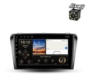 JIULUNET Android Auto Car Radio Para Mazda 3 bk maxx axel 2004-2013 Wireless Carplay Multimedia GPS autoradio
