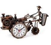 Tractor reloj despertador reloj digital para la mesa de oficina en casa