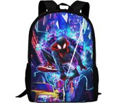 Mochila de Spider-Man, Mochila para computadora portátil, Mochila de día casual livianaMochila de viaje multifunción 16.1 X 11.8 X 4.5inches
