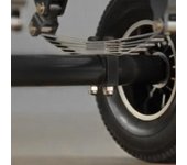 2x Eje de rueda trasera sin motor de remolque RC para piezas de tractor RC de la serie 1/14