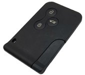 Para Renault Megane Scenic Card Chip Blade 433MHz para control remoto inteligente para llavero 3 Negro