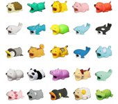 Protector de cable USB Animal Cargador de teléfono móvil Protector de cable 25pcs Mejor regalo
