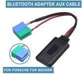Para Porsche Para Becker Radio de Coche bluetooth Adaptador Aux In Cable Para Iphone Coches Accesorios Electrónicos