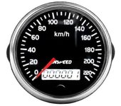 2024 Velocímetro GPS 12v/24v 85mm 220km/h para coche y moto