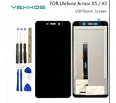 Redkid 5.5 "para Ulefone Armor X5 / X3 X9 X10 X11 Pantalla LCD Pantalla táctil Digitalizador Ensamblaje Armadura de repuesto X5 PRO Pantalla Negro ...