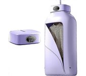 unbrand Secadora de ropa eléctrica multifuncional de 600w, aireador de rejilla de secado plegable calentado con esterilización UV con temporizador,...