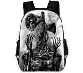 Niños Sirena Cabeza Mochila Para Dibujos Animados Impresión Adolescentes Impermeable Mochila Escolar Moda Lindo Niños Mochila Unisex mochila 4 11inch