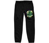 Minecraft Legends Creeper Squad Hombres&#x27; s Pantalón Jogger Negro-XSjcidchi498 M