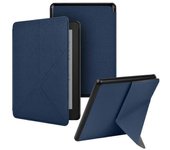 Estuche plegable para Kindle Paperwhite 12ª generación-2024 7", funda de soporte Slim Fit azul oscuro