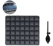 1 piezas Cojín de asiento Inflable Asiento de aire Cojín silla de ruedas Almohadilla de coche Cubierta transpirable para presión Glúteos en forma d...