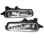 1Conjunto de luz antiniebla del parachoques delantero F1EB-15A255-AB F1EB-15A254AB para Ford Focus Transit 2015-2018 NegroTransparente