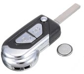 Para Citroen DS3 2 botones Kit de servicio remoto del caso del llavero remoto del coche Carcasa del llavero con batería