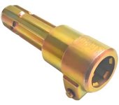 Adaptador extensor de toma de fuerza versión mejorada para tractor, 1-3 / 8 pulgadas y 6 estrías hembra 1-3 / 8 pulgadas y 6 estrías macho Color de...
