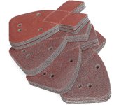 Almohadillas de lijadora de ratón Decker negras Hojas de lija para adaptarse a Black and Decker Detail Palm Sander Grit 1200 Grits 50pcs-XT 2000 Grits