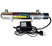 Purificador de agua ultravioleta de acero inoxidable de 220 V 12w Esterilizadores Acuario Agua potable directa Desinfecciones de agua industrial Pu...