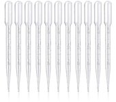 200pcs Pipetas de plástico 3ml para experimento de laboratorio