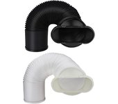 Extensión de la manguera del aire acondicionado, extensión de la tubería de CA, tubo de escape del aire acondicionado, kit de tubería de aire portá...