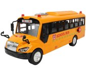 Coche de inercia modelo de juguete de autobús escolar de gran tamaño para niños con luz de sonido para regalo de cumpleaños de juguete para niños a...