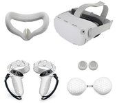 Nuevo compatible con Oculus Quest 2 Vr Touch Controller Handle Grip Case D-bbc Blanco