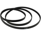 Correa trapezoidal vhbw de repuesto para Miele 5PJ 1180, PJ5 1180, 5689130 para secadora - 188 cm Negro