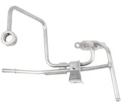 Conjunto de tubería de agua del tubo de escape del turbocompresor para FRONTIER NAVARA D40 2008-2012 14498-EB70A 14498EB70A Plata