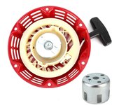 Motor de gasolina de arranque de tracción 2-3KW Placa del generador con tambor 168 mm Rebote Suministros de jardín