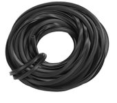 Línea de tira de caucho de invernadero negro Cable Accesorios de invernadero Suministros para sellado de vidrio 10m