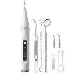 Removedor De Placa Y Sartar, Limpiador De Dientes Ultrasónico Para Y Gatos, Kit Dental Ultrasónico, Limpiador Dental-Yvan Blanco