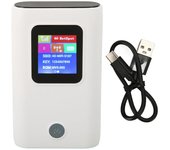 Router WiFi 4G Nano SIM Ranura para tarjeta 300Mbps 10 usuarios Capacidad Función de banco de energía Punto de acceso WiFi móvil para la región de ...