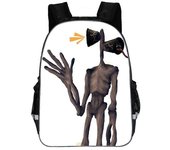 Niños Sirena Cabeza Mochila Para Dibujos Animados Impresión Adolescentes Impermeable Mochila Escolar Moda Lindo Niños Mochila Unisex mochila 1 13inch