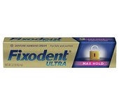 Adhesivo para dentadura postiza Fixodent Ultra Max Hold, 2.2 onzas